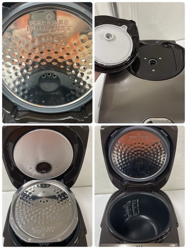 R511 ☀️ ZOJIRUSHI IH炊飯ジャー 5.5合炊き 19年製 NP-VP10E6 ⭐ 動作確認済 ⭐ クリーニング済