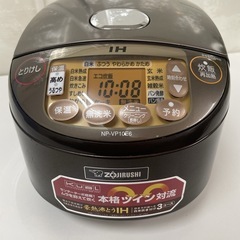 R511 ☀️ ZOJIRUSHI IH炊飯ジャー 5.5合炊き 19年製 NP-VP10E6 ⭐ 動作確認済 ⭐ クリーニング済の画像