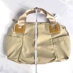 【⭐️新品未使用】passage mignonette パサージュ ミニョン　ハンドバッグ　ベージュ　レディースの画像