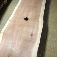 激安 213cm×71.5cm 無垢 一枚板  場所により配送可☆の画像