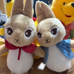 プーさん　ぬいぐるみまとめての画像