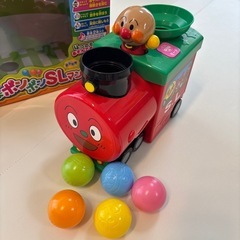 アンパンマン　はしるよポンポンSLマンの画像
