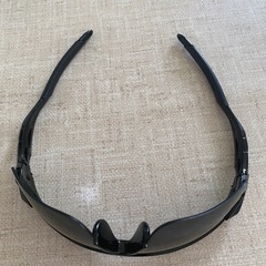 スポーツサングラス　ブラックの画像