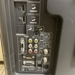 シャープ20インチ液晶テレビの画像