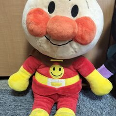 アンパンマン＆バイキンマンのぬいぐるみの画像