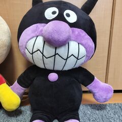 アンパンマン＆バイキンマンのぬいぐるみの画像