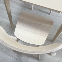 【譲り先確定】IKEA ダイニングテーブルセット LISABOの画像