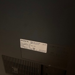 テレビ　32型　TV 　ソニー　ブラビア　SONY BRAVIA 黒の画像