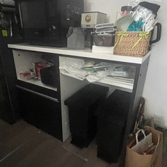 ニトリ　キッチンボード カップボードの画像