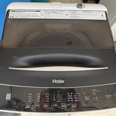 ¥15,000/洗濯機/JW-U55A/Haier/2022年製/06の画像