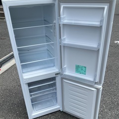 【RKGRE-547】特価！ハイセンス/175L 2ドア冷凍冷蔵庫/HR-D1701W/中古品/2024年製/当社より近隣無料配達！の画像