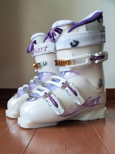 スキーブーツ レディース 24cm 日本製 小学生～大人まで 美品 女児用スキーブーツ24cm簡易バッグ付き (ヘビーステレオ) 西線