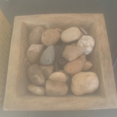 和風庭園 日本庭園 ポンプ式 ミニチュア 箱庭　ライト付き 置物の画像
