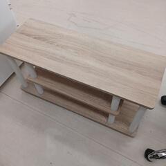 【ドリーム尾浜店】デザインラック　※キズ　ハガレあり　高さ(H)41.5×幅 (W)80×奥行(D)29.5(cm)の画像