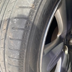 レクサス　純正アルミホイール19インチの画像
