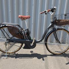 美品、ヤマハ、電動自転車、パス ウィズ デラックス、26インチ