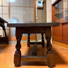 松本民藝家具　応接ローテーブルの画像