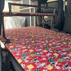 車中泊　ベッド　2段の画像