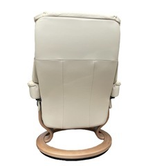 ★定価約35万円!! メイフェア 本革 ストレスレスチェア＆オットマン付き Ekornes エコーネス  M サイズ クラシックベース の画像