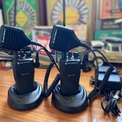 motorola トランシーバー　CP200　無線機　ハンディ　2台セットの画像