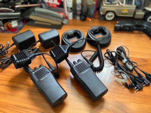motorola トランシーバー　CP200　無線機　ハンディ　2台セット