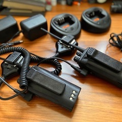 motorola トランシーバー　CP200　無線機　ハンディ　2台セットの画像