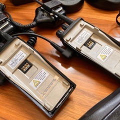 motorola トランシーバー　CP200　無線機　ハンディ　2台セットの画像