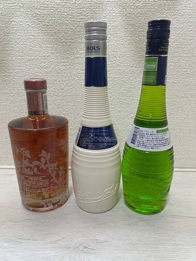 お酒、リキュール3本セット