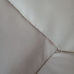 座椅子　ソファ　背もたれ調整可能　表面キズの画像