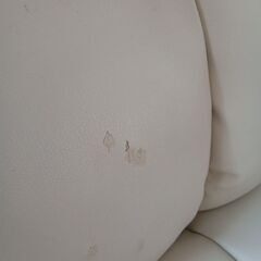 座椅子　ソファ　背もたれ調整可能　表面キズの画像