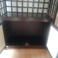 和風収納棚の画像