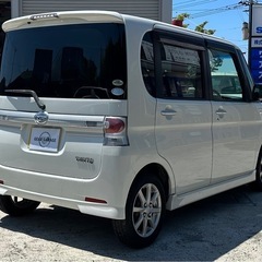 タントカスタム⭐︎走行距離98500km♪片側パワースライドドア、ナビ付き⭐︎車検R8.3の画像