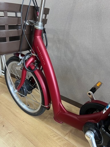 美品✨ ブリヂストン電動自転車、バッテリーB400（14.3～14.6Ah相当）※2022年5月に新品購入された車体です。