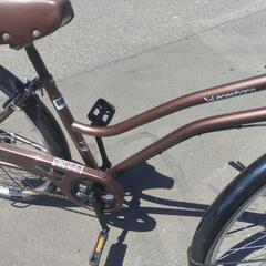 【売約済】26インチ 🚲 中古 自転車 11,800円 🔁6段切替 🔑鍵新品 💡ライト付 新規防犯登録料コミ 878の画像