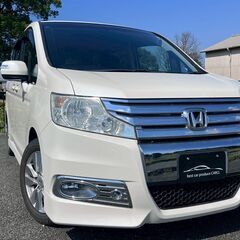コミコミ🚘車検2年付！ディーラー整備！後席モニター！ETC！Bカメ！両側パワスラドア！ナビ！TV！ステップワゴンスパーダ！の画像