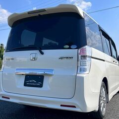 コミコミ🚘車検2年付！ディーラー整備！後席モニター！ETC！Bカメ！両側パワスラドア！ナビ！TV！ステップワゴンスパーダ！の画像