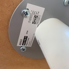 IKEA 200cm　テーブル デスク ラグカプテン 脚付き 長テーブル　の画像
