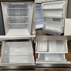 I439 🌈 ジモティー限定価格！ HITACHI 冷蔵庫 (265L) ⭐ 動作確認済 ⭐ クリーニング済の画像