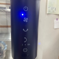 ☆値下げ☆k2508-097 サーキュレーター扇風機 アイリスオーヤマ AZ-AC15TEC-B 2024年制 リモコン付 動作確認済みの画像