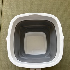 新品　折りたたみバケツの画像