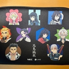 【非売品】鬼滅の刃ナイロン製ノートPCケース&クリアファイルの画像