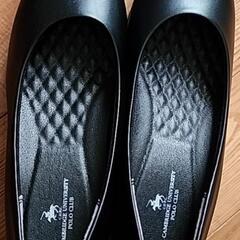 パンプス　黒　　24.5の画像