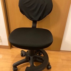 回転イス（カバー付き）訳ありの画像