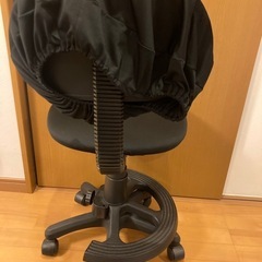 回転イス（カバー付き）訳ありの画像