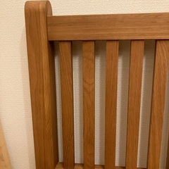 差し上げます。中古セミダブルベッド&マットレスの画像