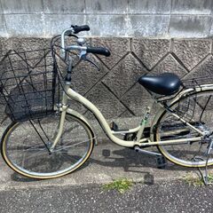 26インチ6段階変速自転車