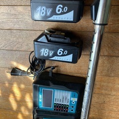 Gakkiti コードレス草刈機         マキタ充電器付きの画像