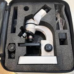 【新品】顕微鏡 40X~3200X 顕微鏡セット 自由研究 複合型双眼顕微鏡の画像