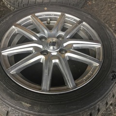 165/65R14 アルミホイール付スタッドレスタイヤ 4本セットの画像