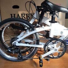 Harry Quinn LONG BRIGHT207 折り畳み自転車 ハリークイン アルミ 20インチ 7段変速 美品！の画像